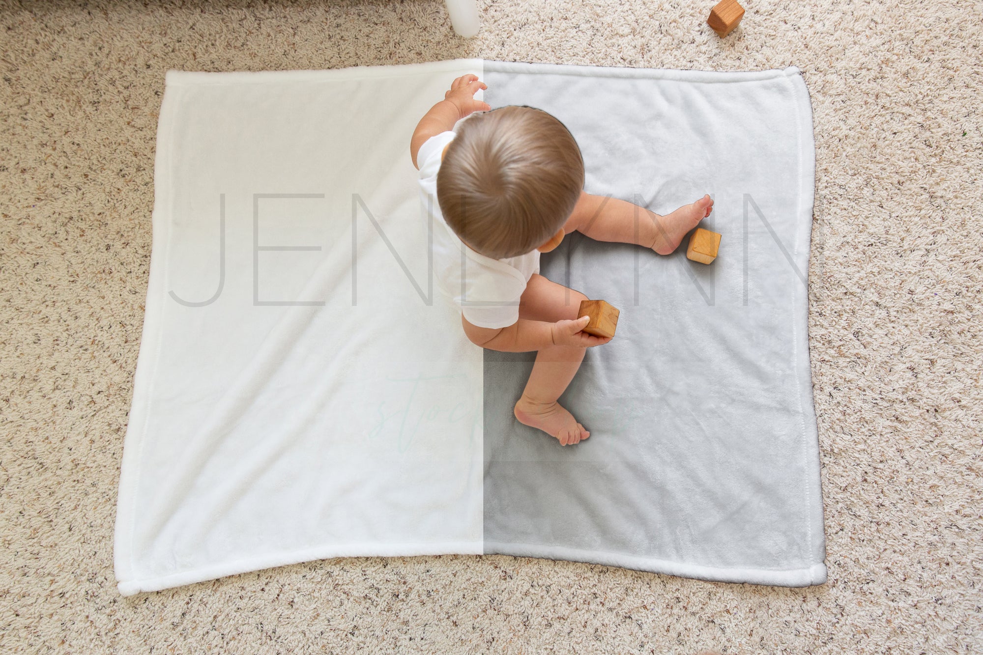Baby Boy Minky Blanket #19