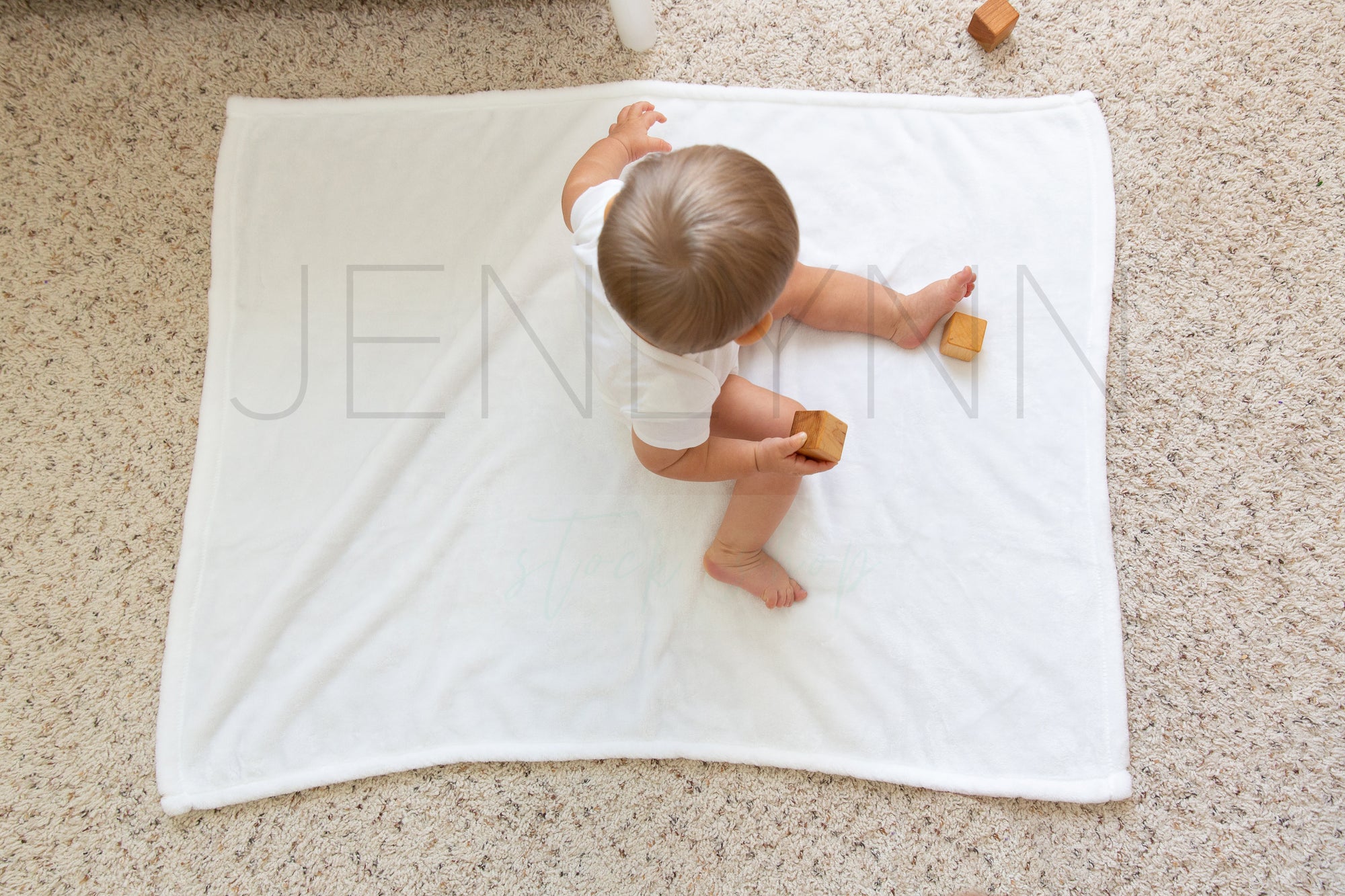Baby Boy Minky Blanket #19