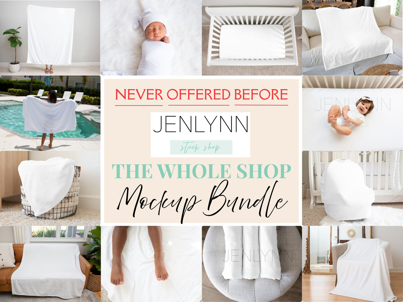 WHOLE SHOP Mockup Bundle, Entire Shop Bundle, Full Access | Real Print on Demand Store Product Mockups