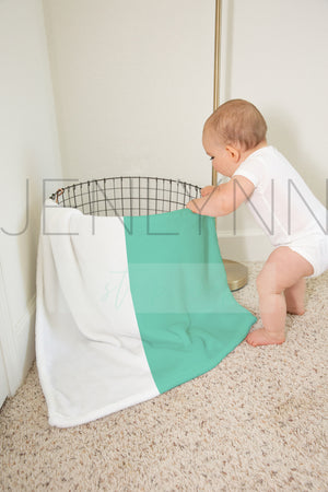 Minky Blanket in Basket #01 (Copy)