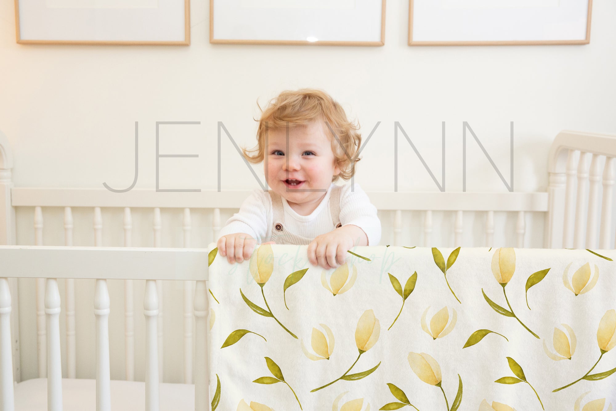 Baby Minky Blanket Mockup #07 PSD