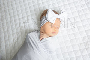 Stretch Baby Blanket +Headband Mockup #BJ09 PSD