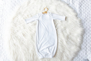 Baby Sleeper Gown Mockup PSD #1