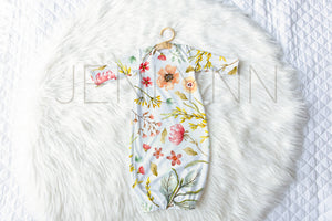 Baby Sleeper Gown Mockup PSD #1