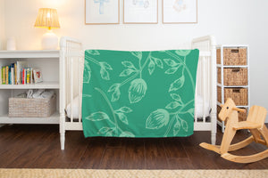 30x40 Minky Blanket Mockup PSD