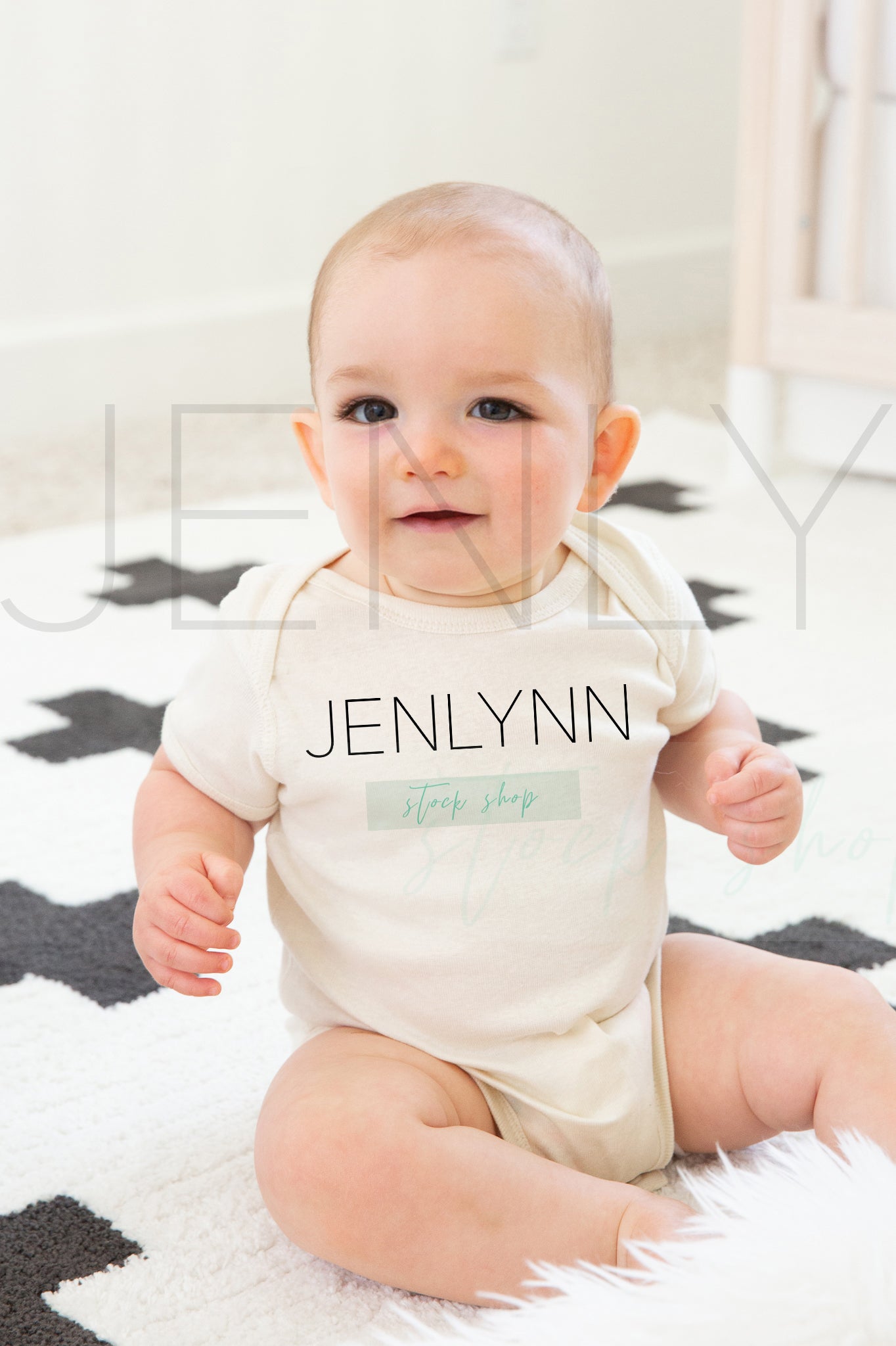 Natural Bodysuit Mockup Rabbit Skins #4400 Baby Ben JPG #BB1