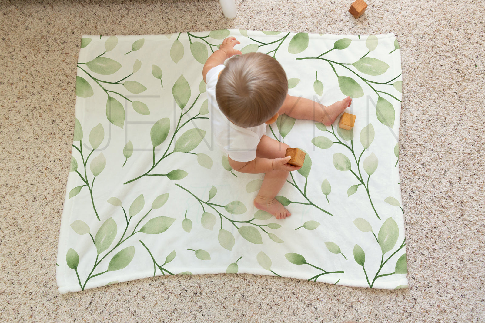 Baby Boy Minky Blanket #19