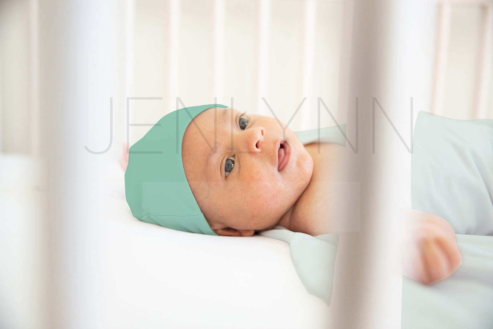 Stretch Jersey Blanket + Knotted Hat Mockup #BL06 PSD