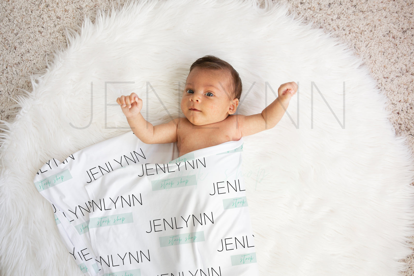 Stretch Jersey Blanket Mockup #BL11 PSD