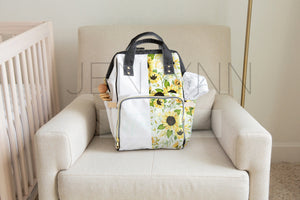 Custom Diaper Bag Backpack Mockup #3 PSD