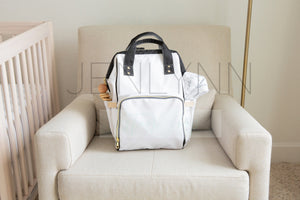Custom Diaper Bag Backpack Mockup #3 PSD