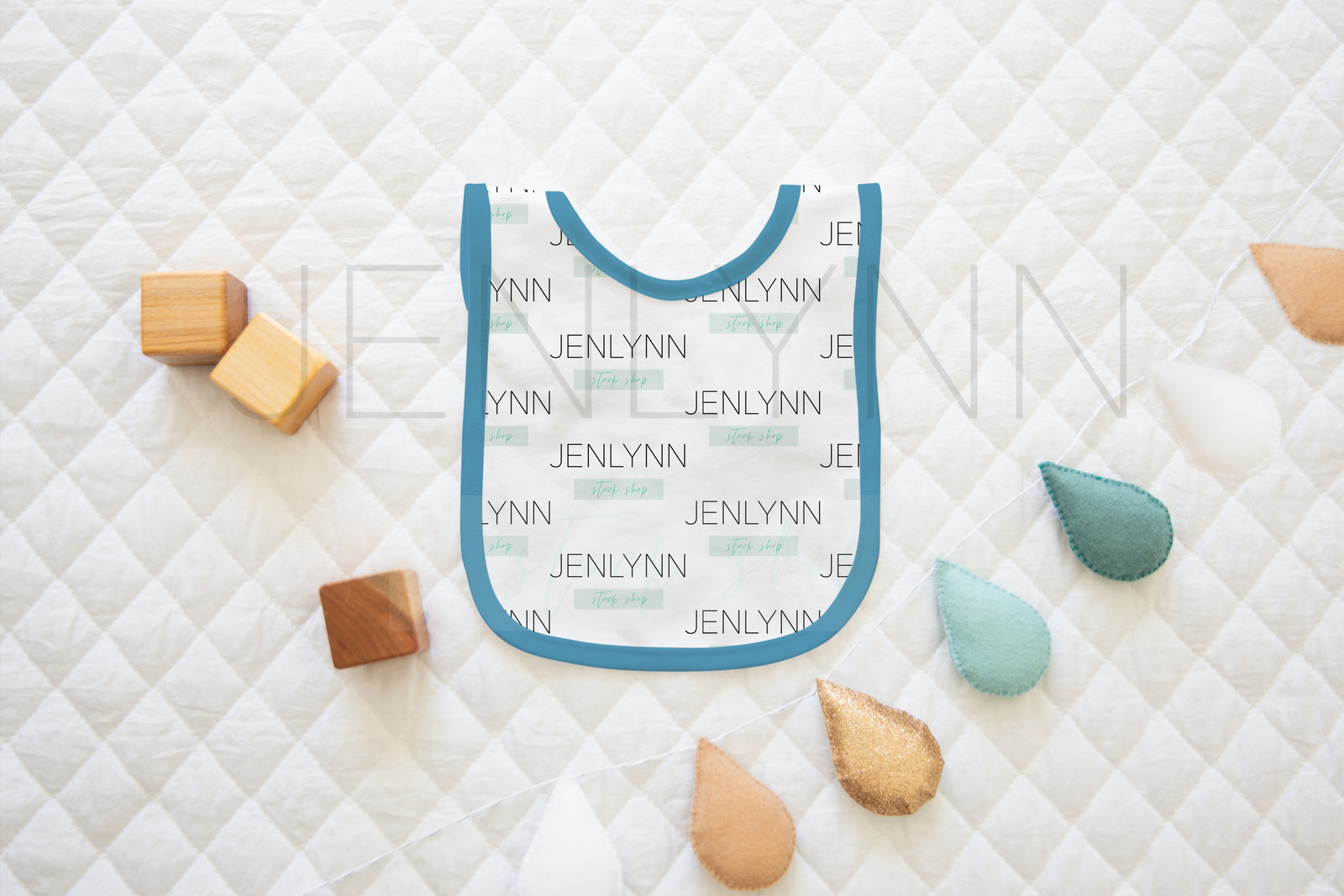 Bib Flatlay Mockup #14