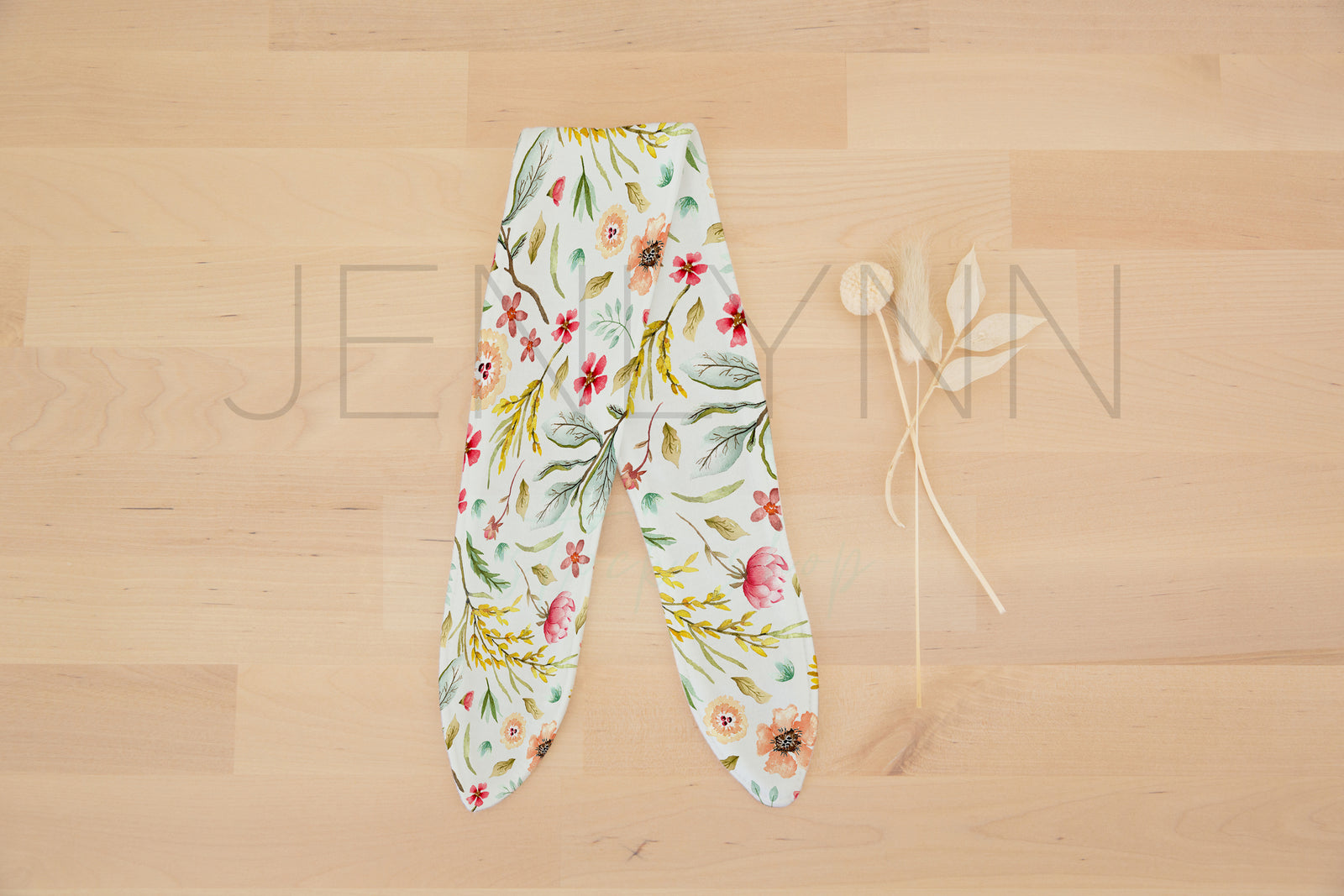 Tie Knot Baby Headband Flat Mockup #6