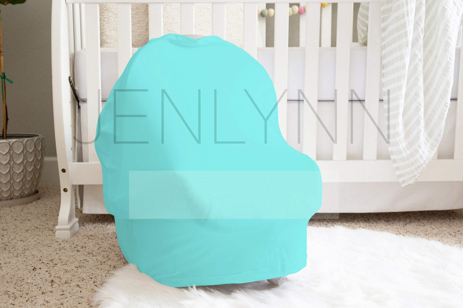 Car Seat Cover Mockup #1 PSD