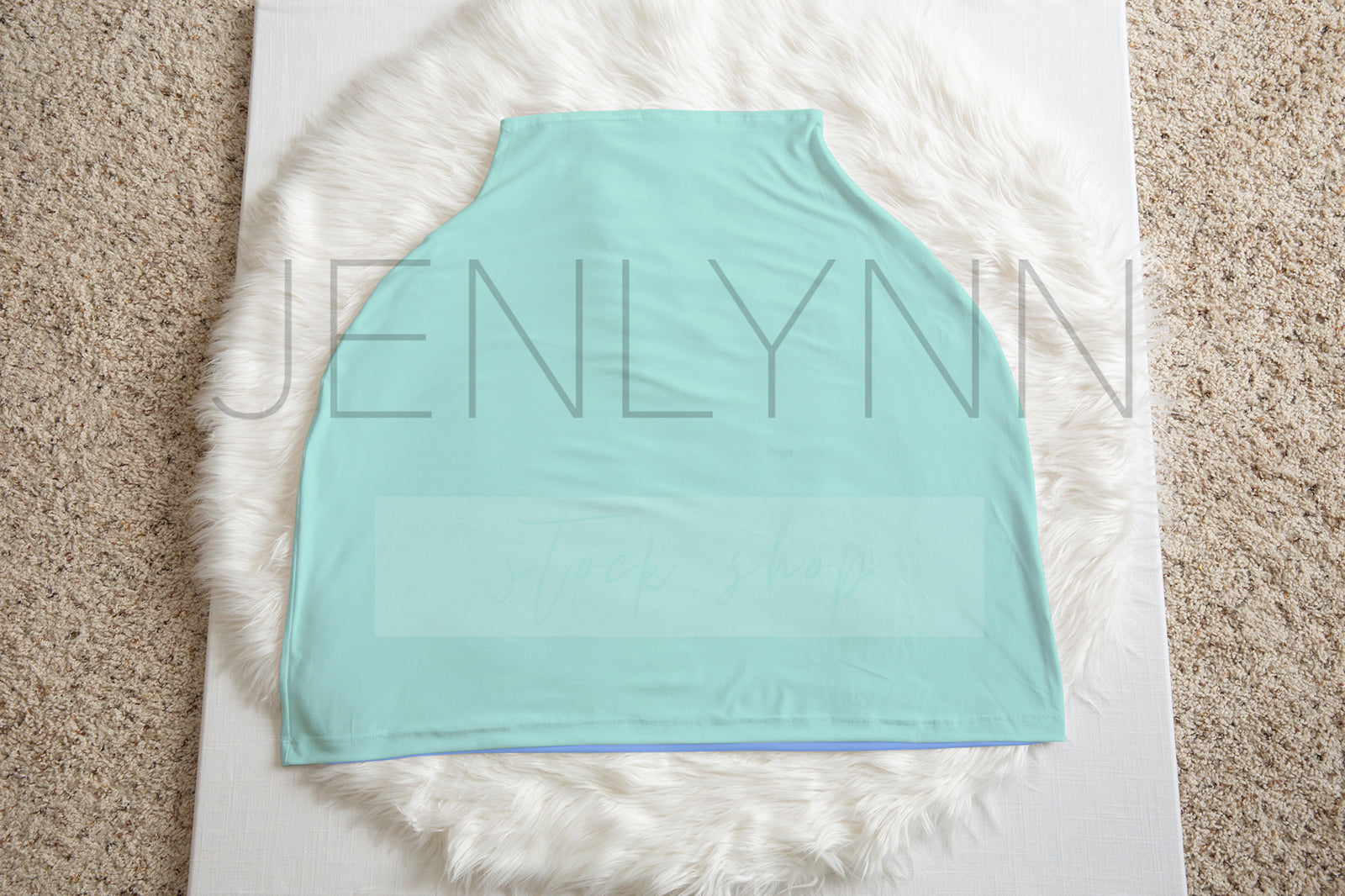 Car Seat/Nursing Cover Mockup #5 PSD