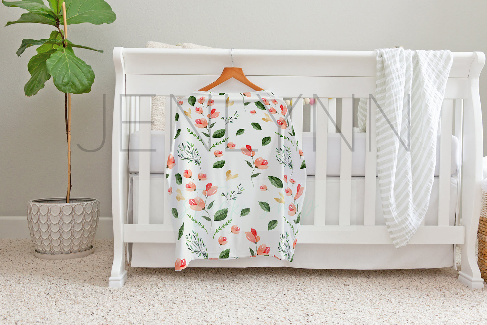 Car Seat/Nursing Cover Mockup #7 PSD