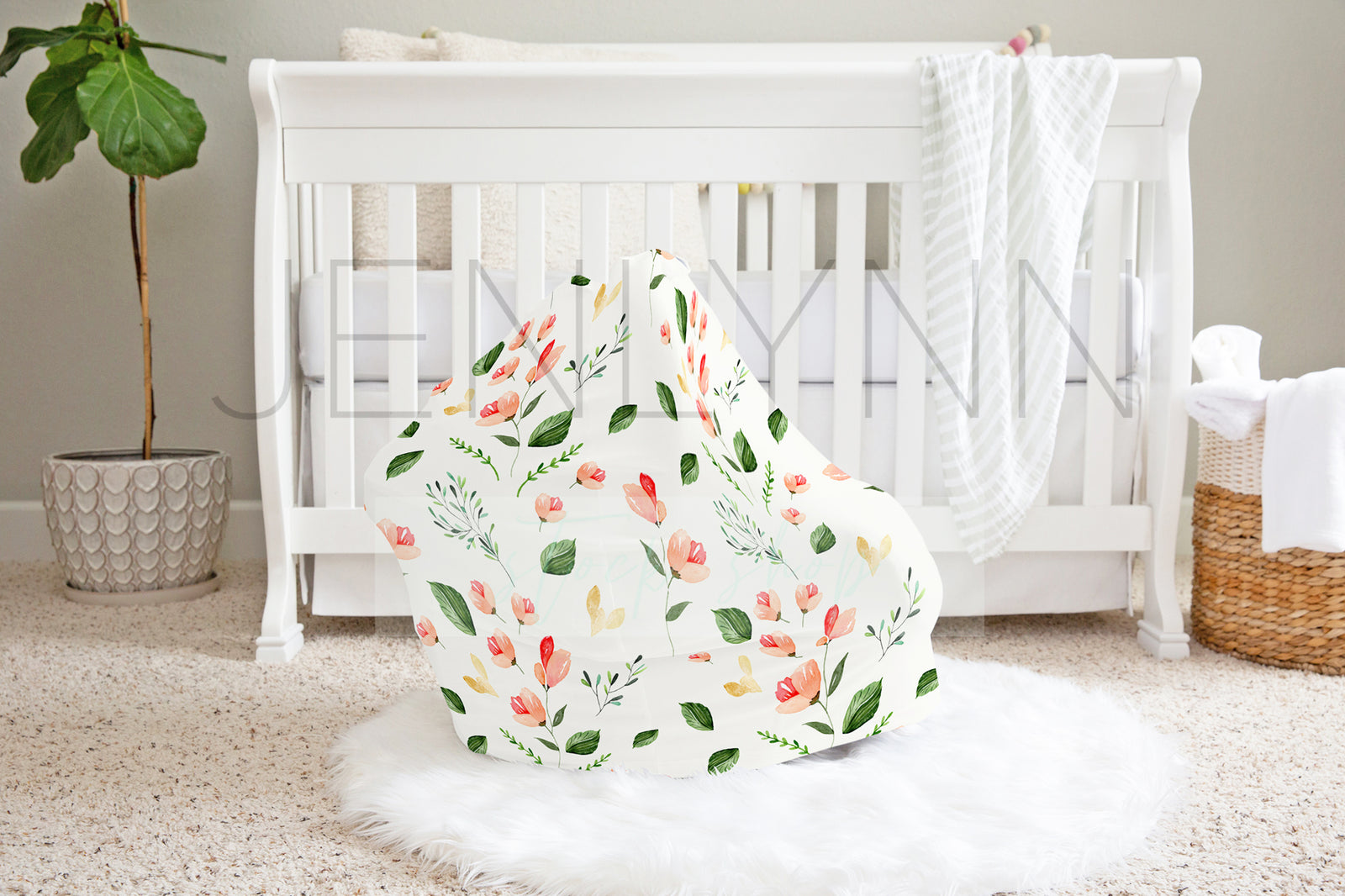 Car Seat Cover Mockup #4 PSD