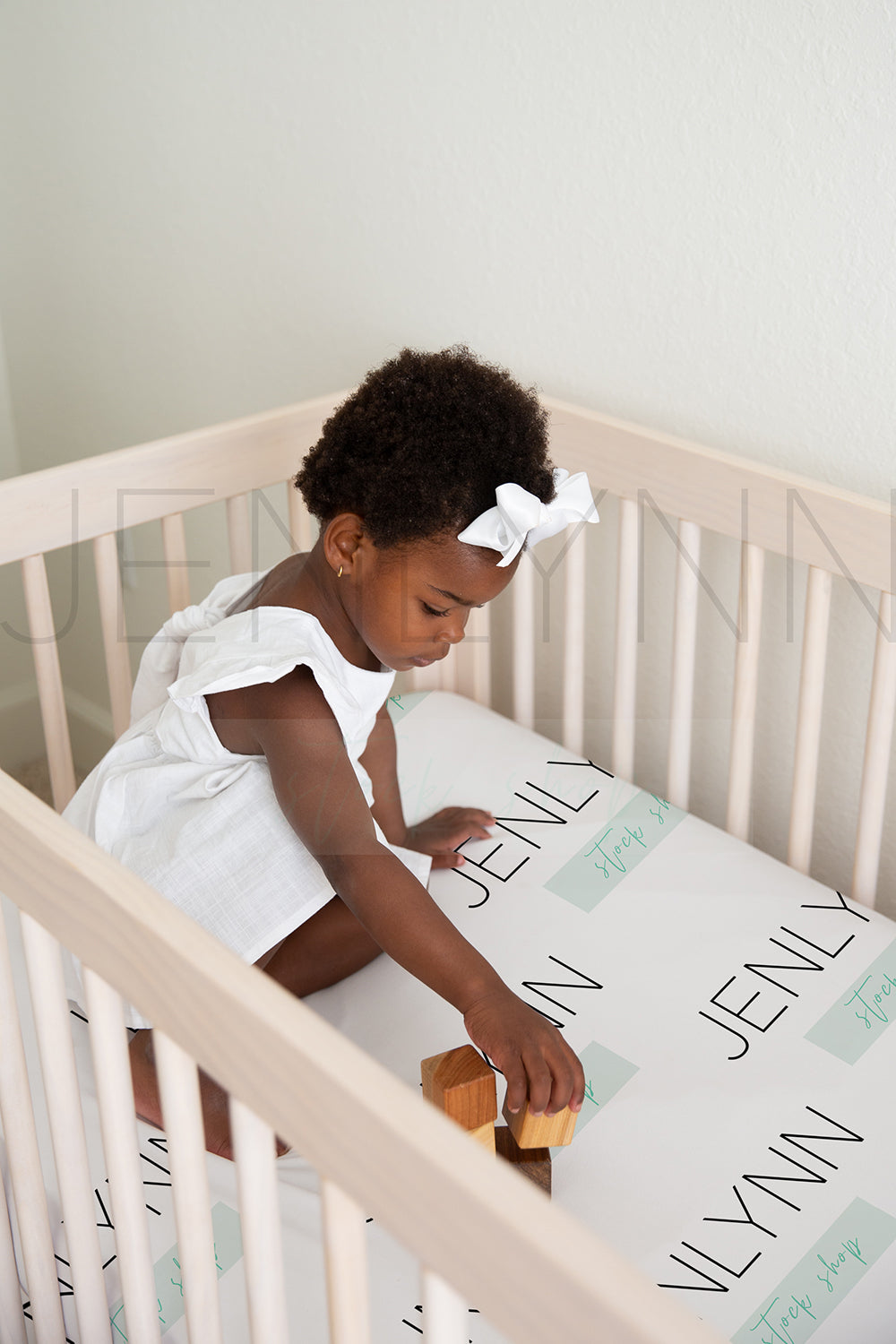 Custom Toddler Sheet Mockup #RM15 PSD