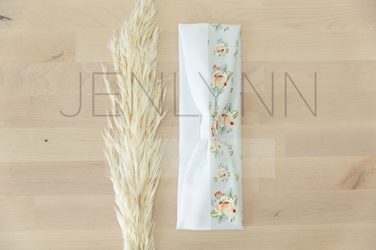 Knotted Turban Headband Mockup #18