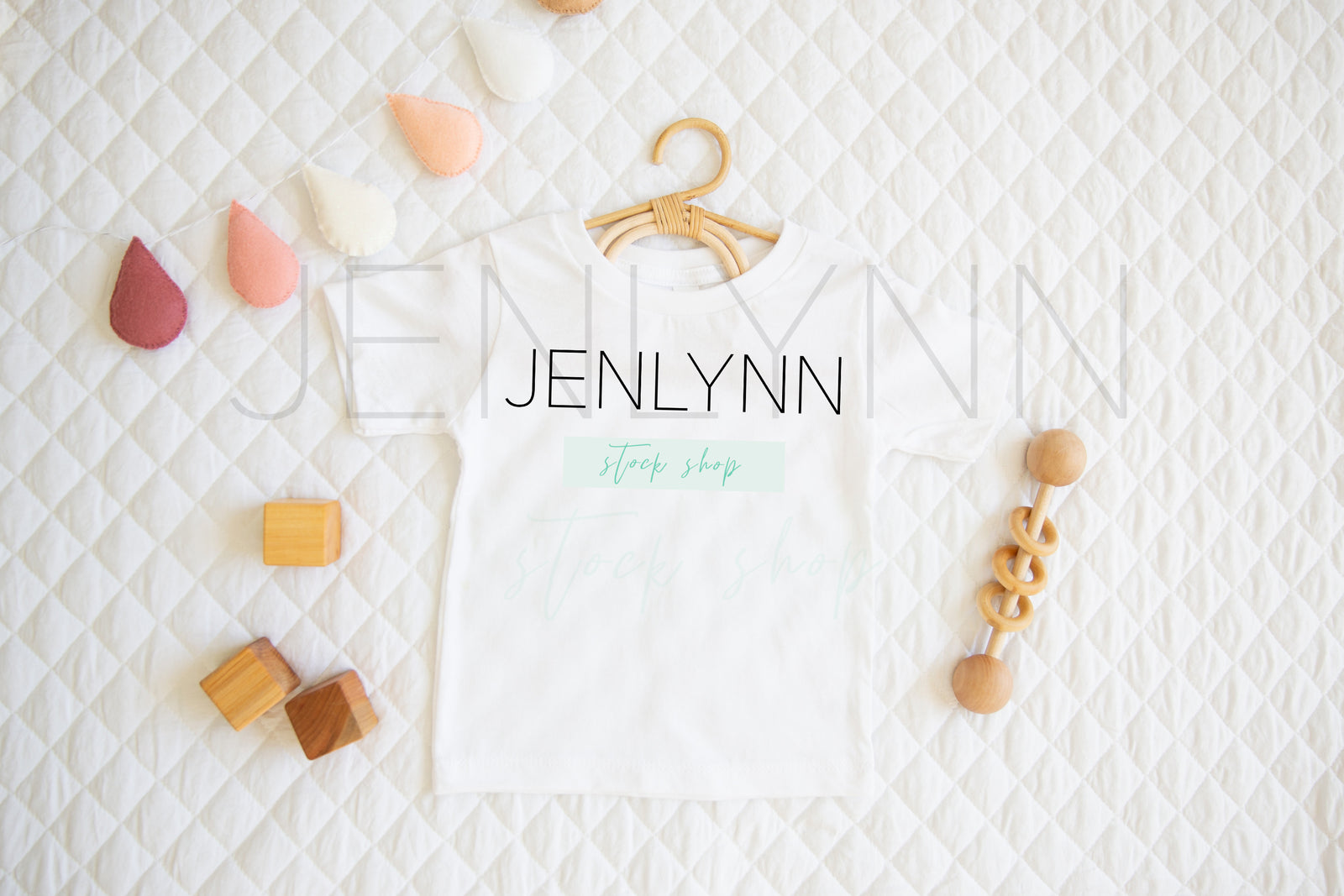 Toddler Tshirt on hanger Mockup #2