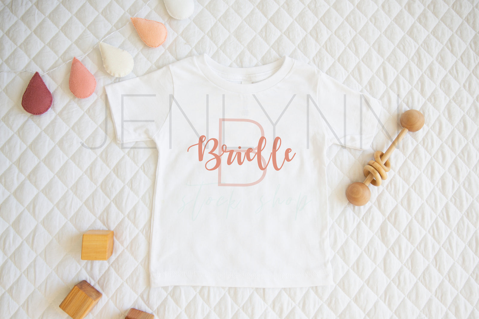 Toddler Tshirt Mockup flatlay #4
