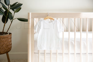 Toddler TShirt Mockup on Crib #HT02 JPG