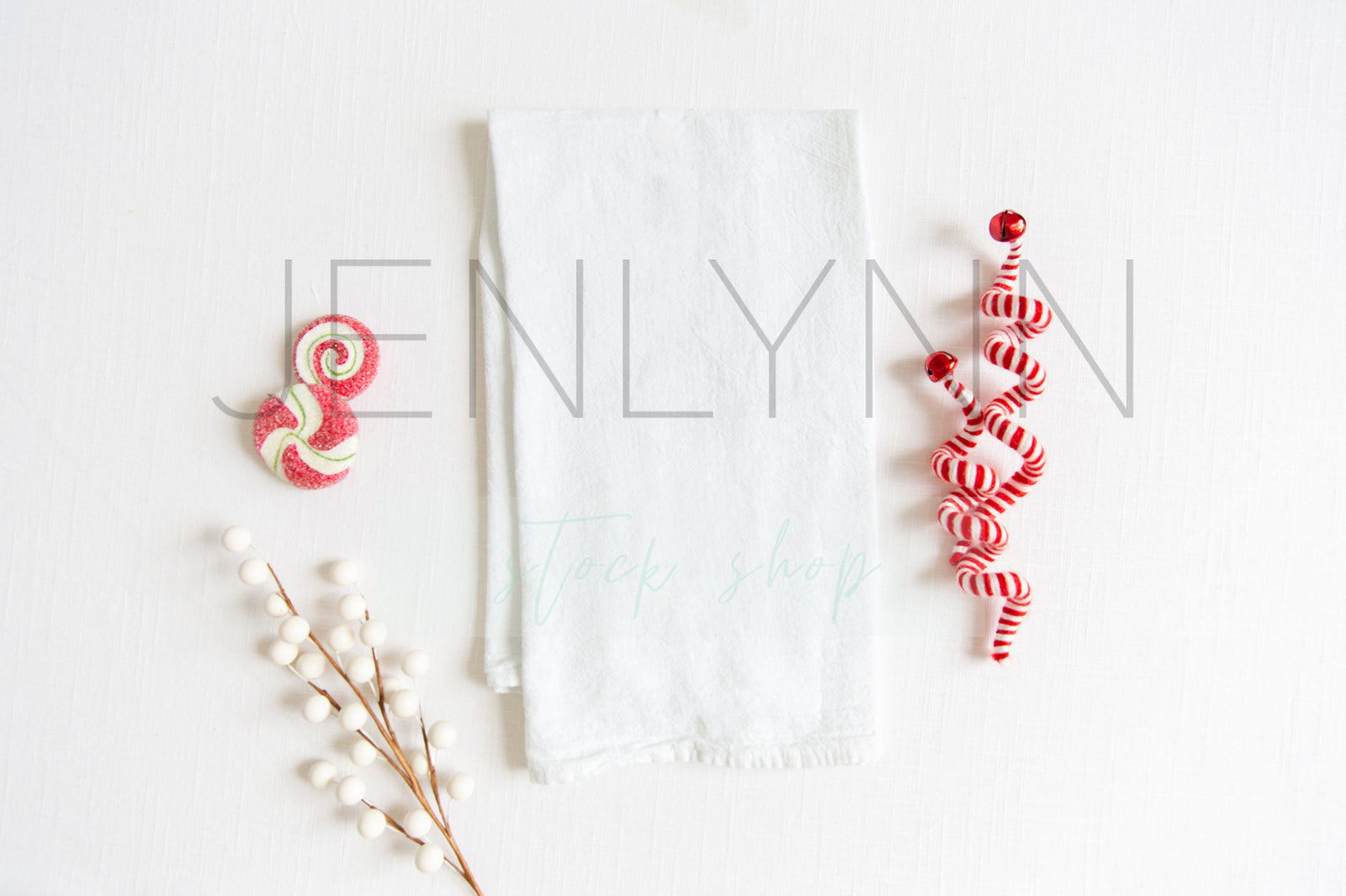 Christmas Kitchen Towel Mockup #1 JPG