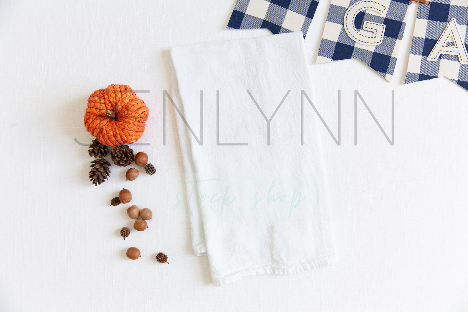 Fall Kitchen Towel Mockup #8 JPG