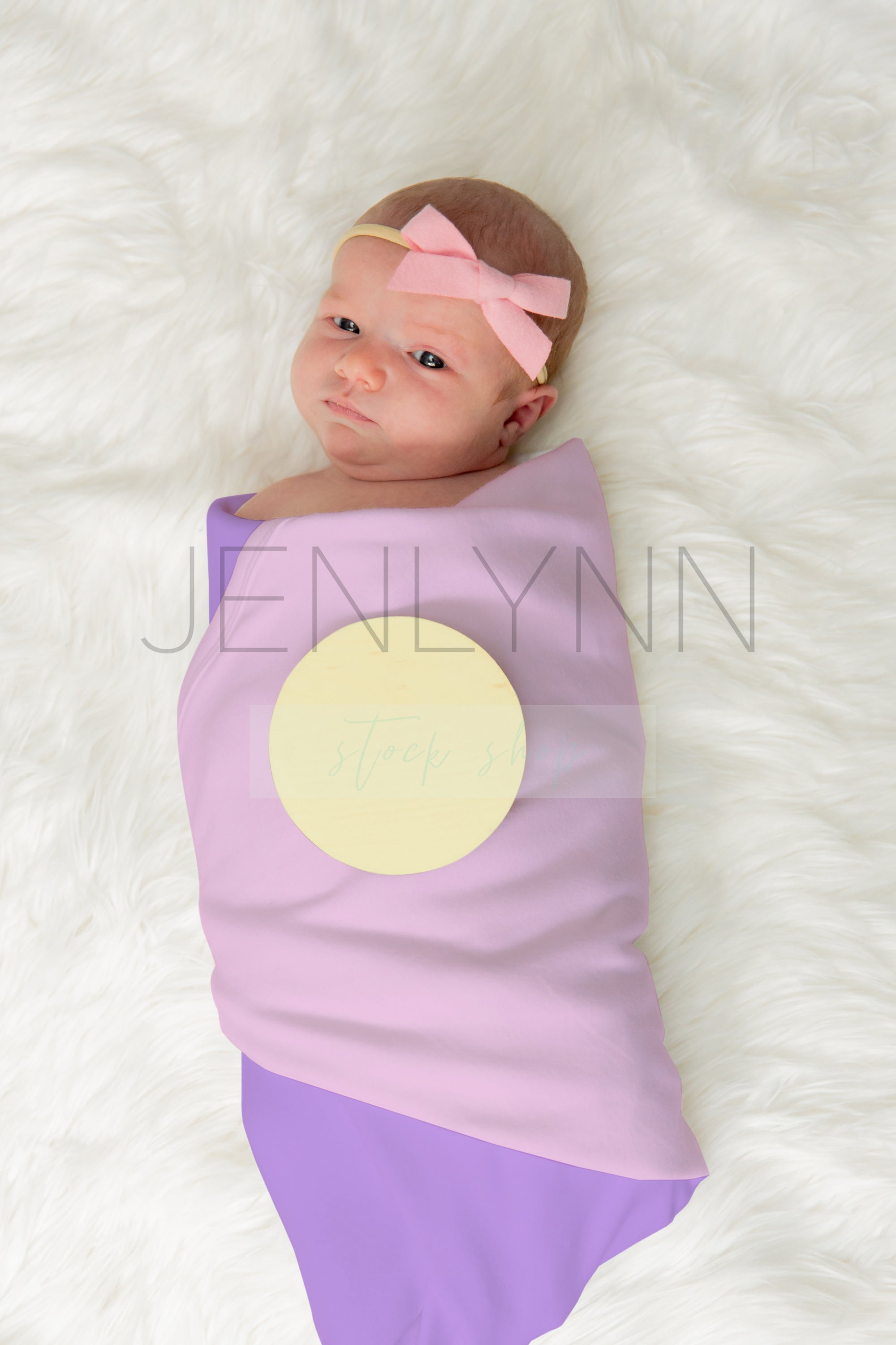 Jersey Baby Blanket Mockup with Wooden Stats sign #3 PSD