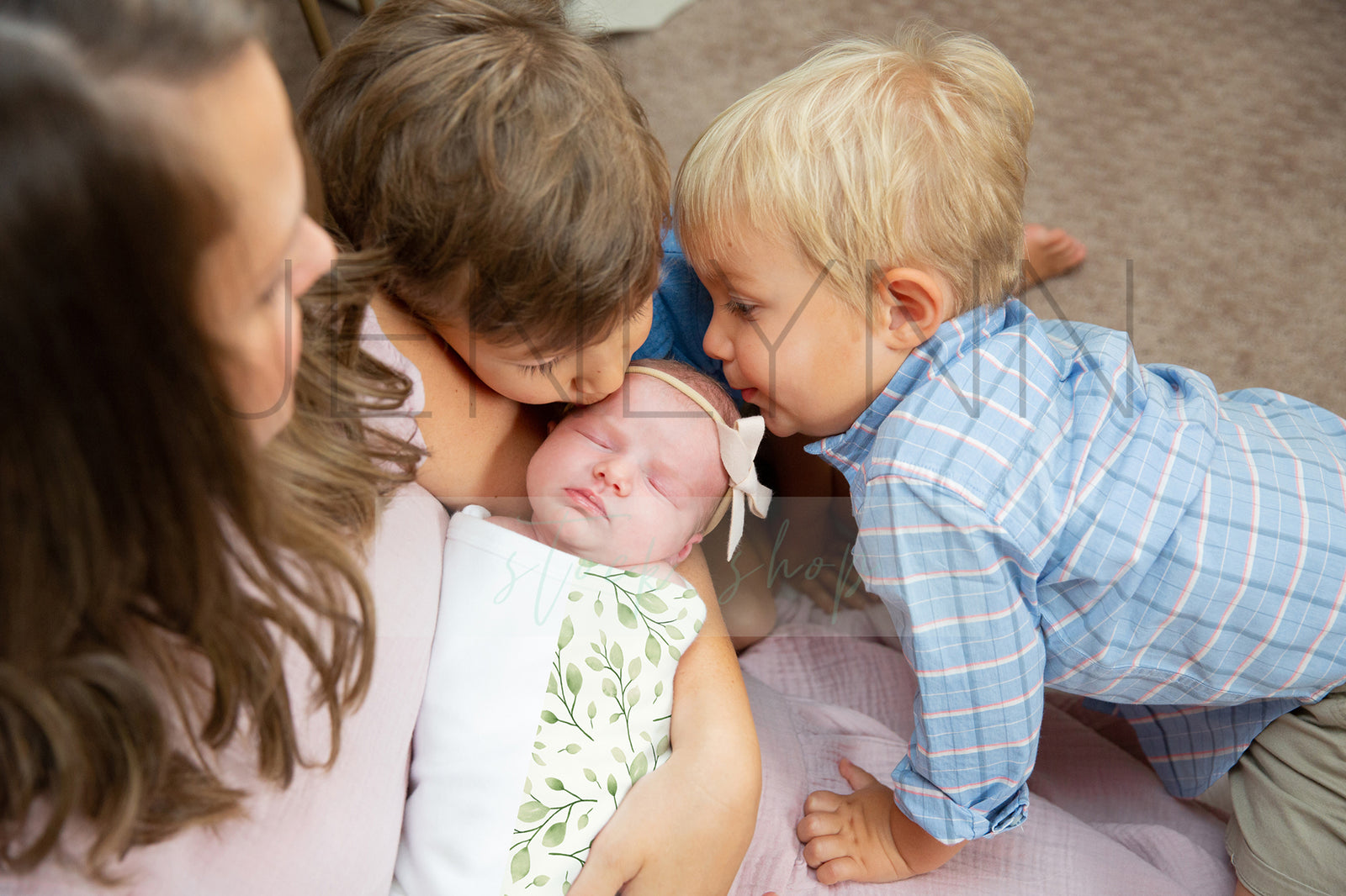 Jersey Baby Blanket Mockup #34 PSD