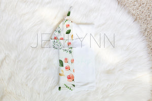 Jersey Blanket and Knotted (or no knot) Set Mockup PSD #12