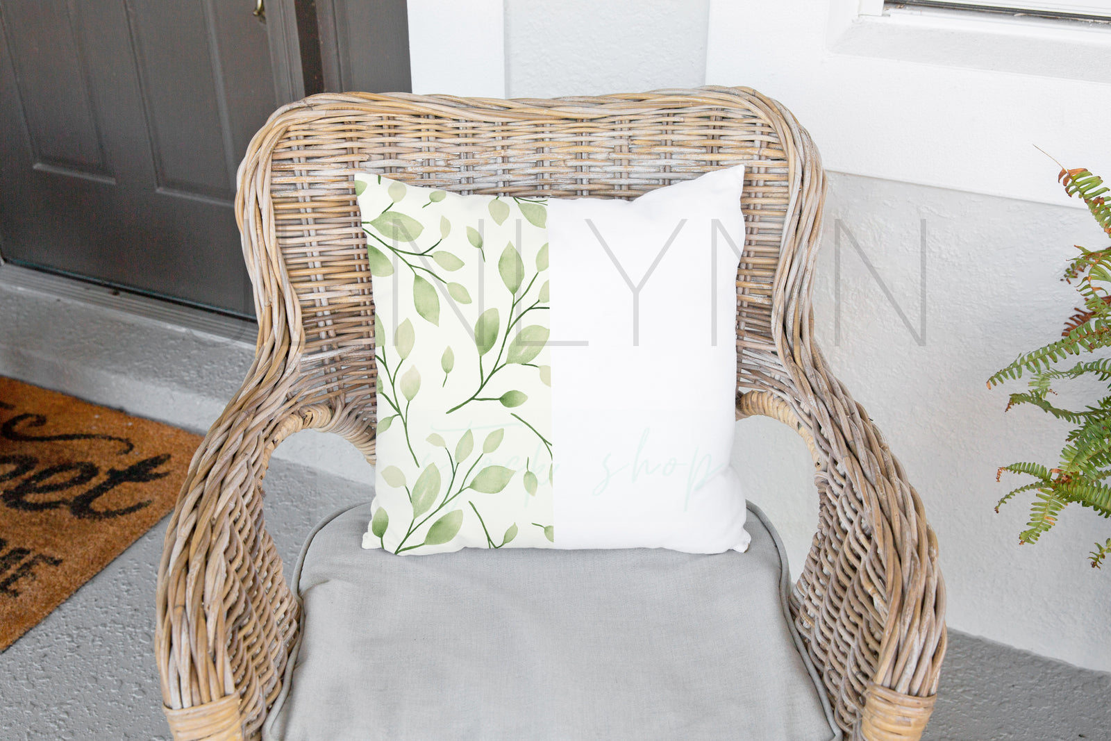 Front Porch Pillow Mockup #LH1