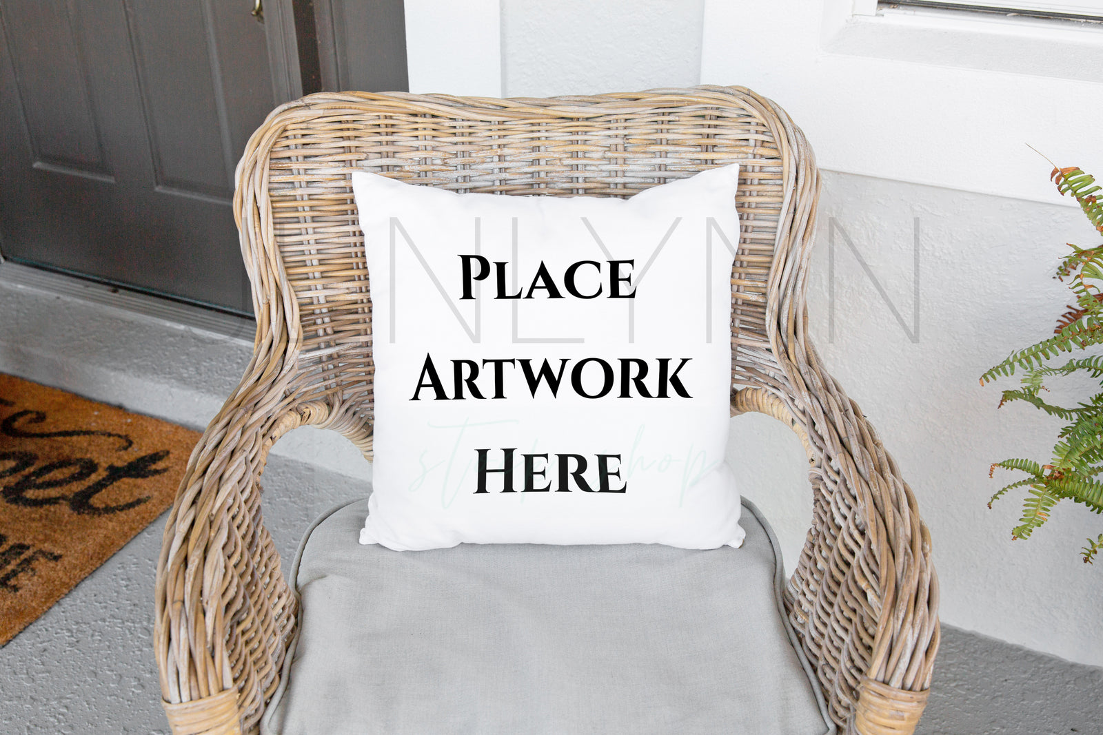 Front Porch Pillow Mockup #LH1