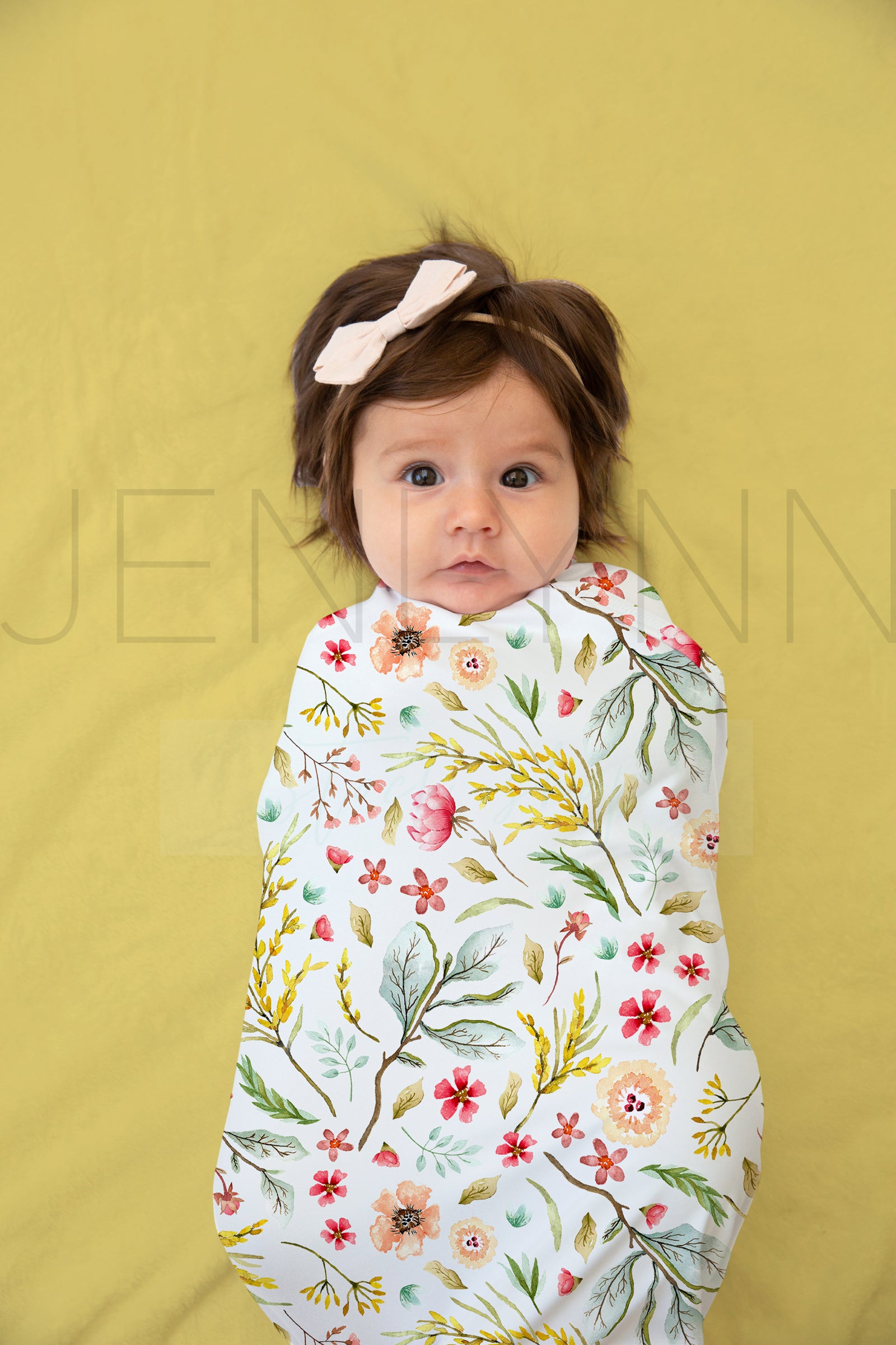 Stretch Jersey Blanket On Minky Blanket Mockup #CC03