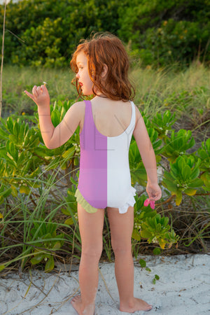 Girls Swim Suit Mockup #8