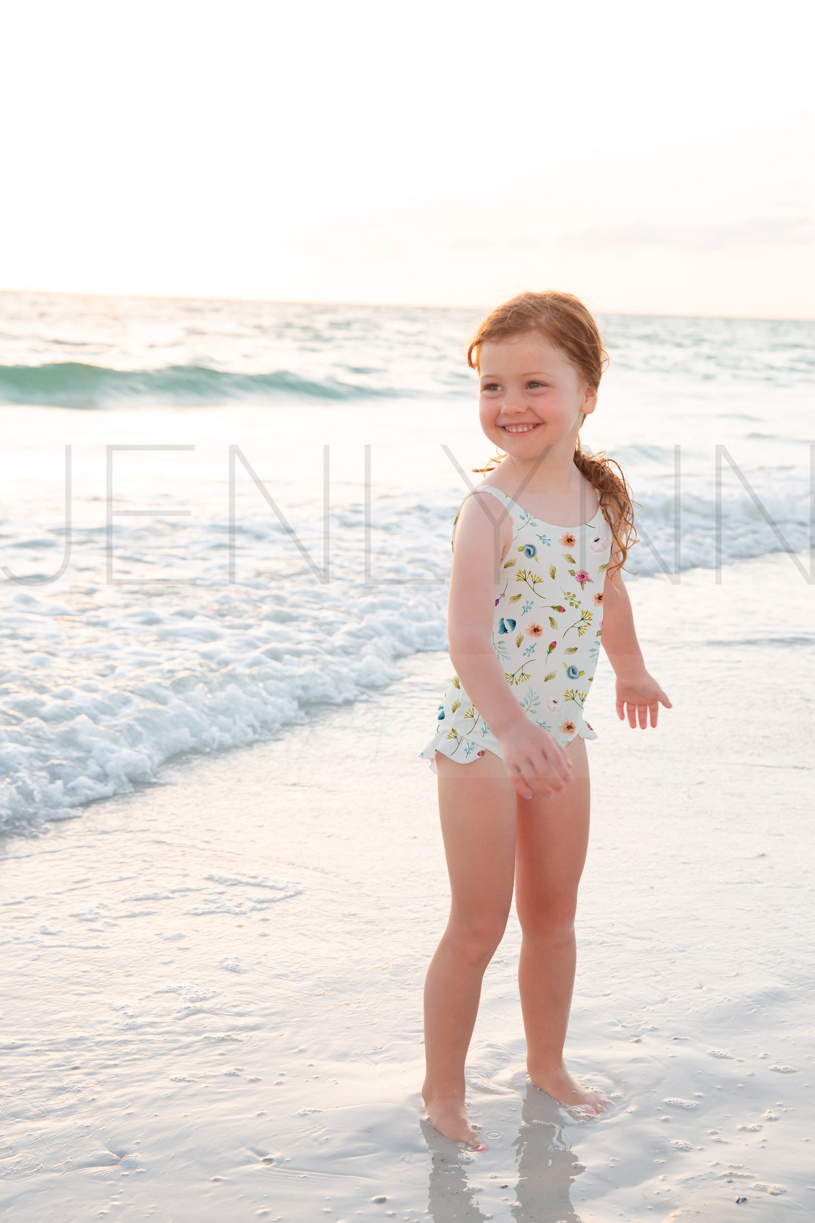 Girls Swim Suit Mockup #34