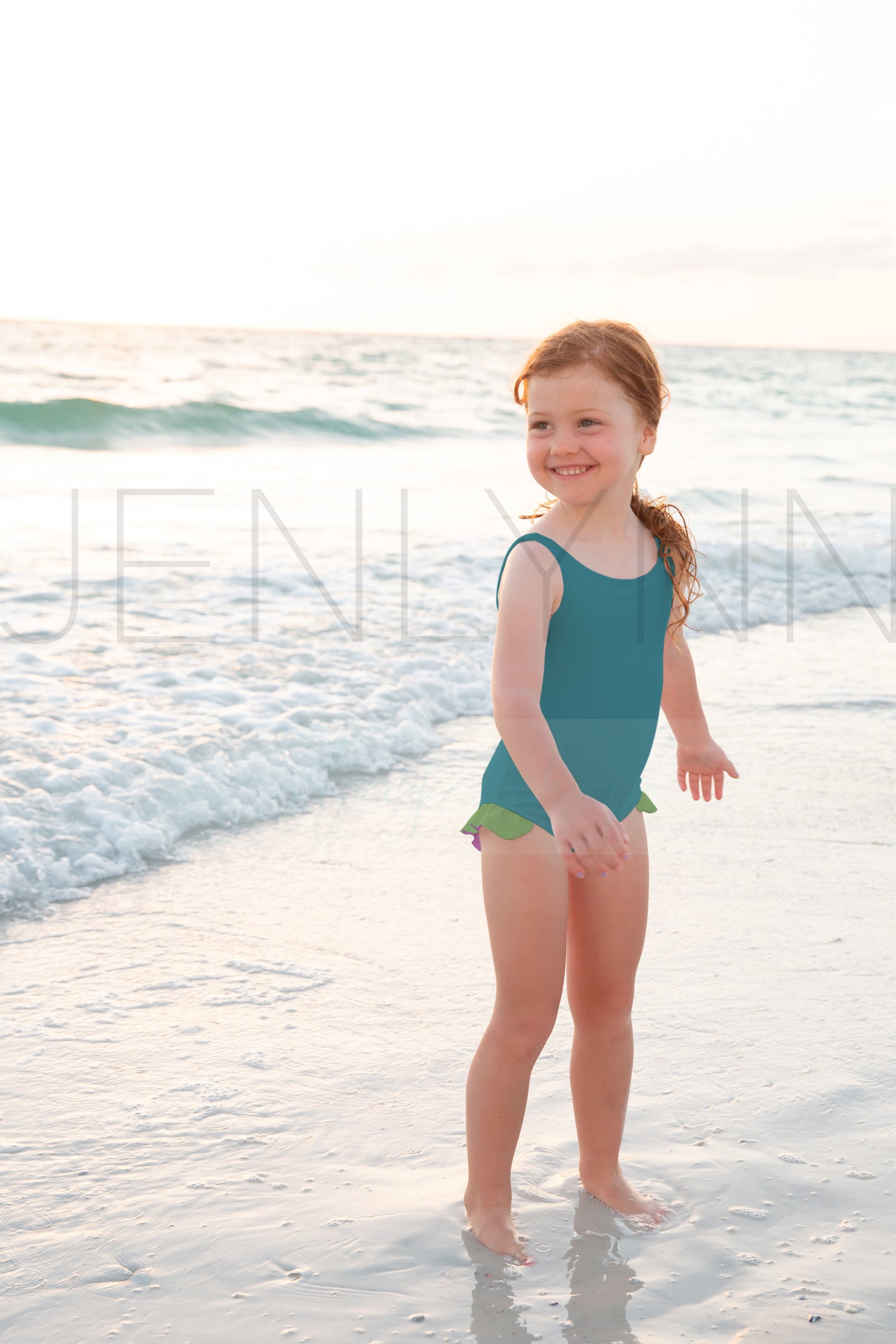 Girls Swim Suit Mockup #34