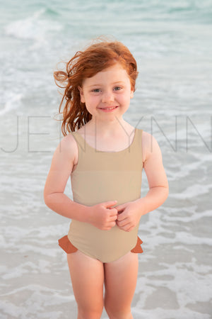 Girls Swim Suit Mockup #39