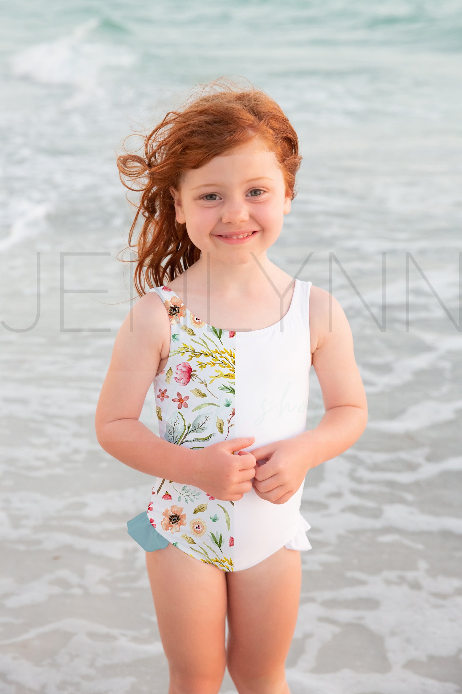 Girls Swim Suit Mockup #39