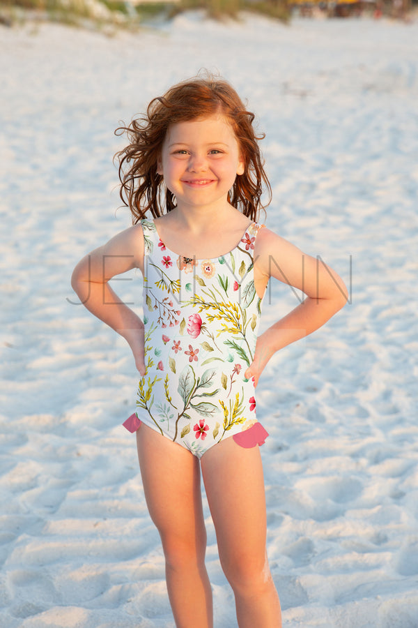 Girls Swim Suit Mockup #10 - JENLYNN Stock Shop