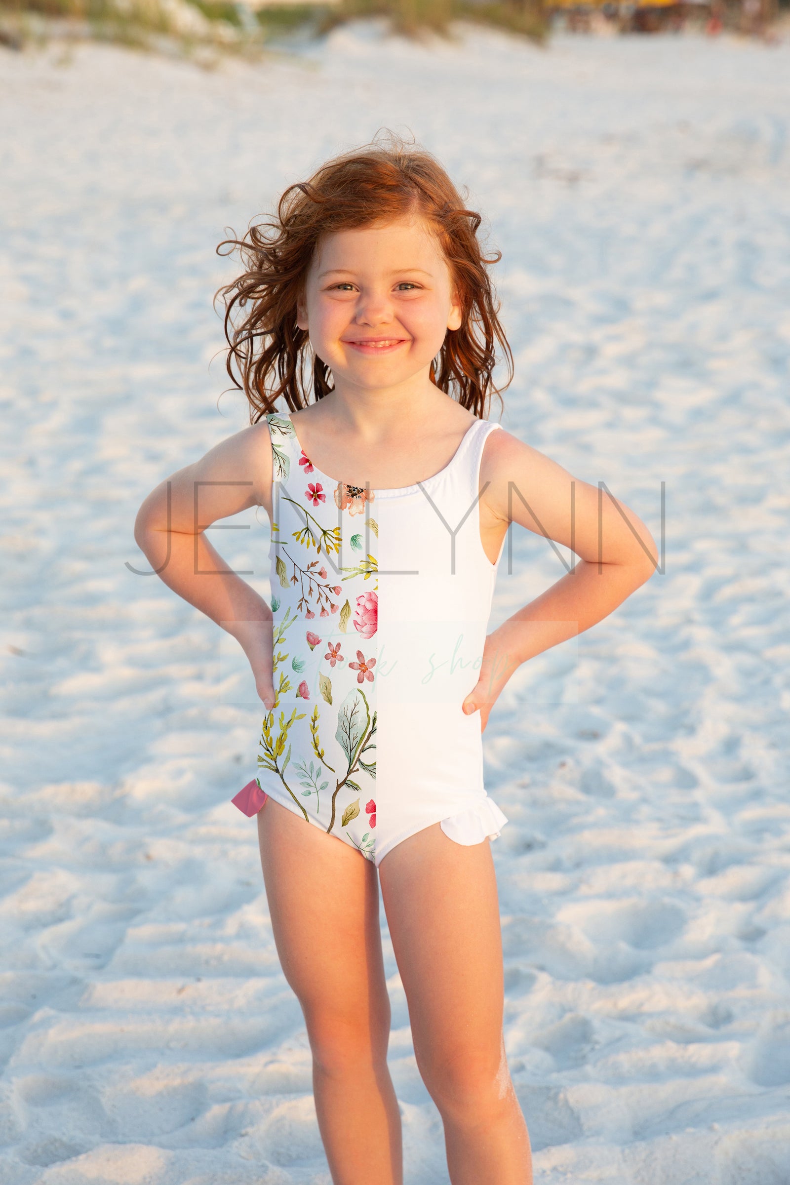 Girls Swim Suit Mockup #10