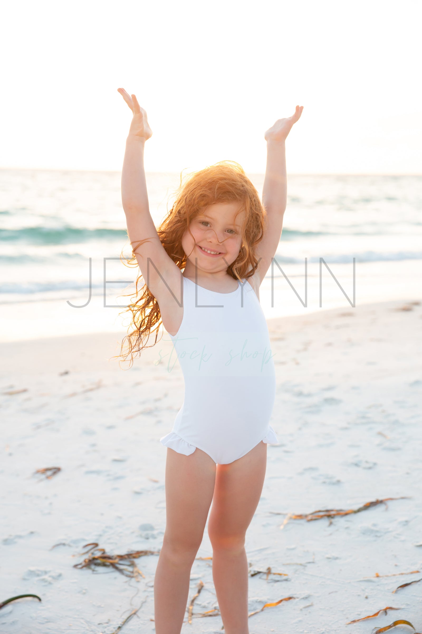 Girls Swim Suit Mockup #15