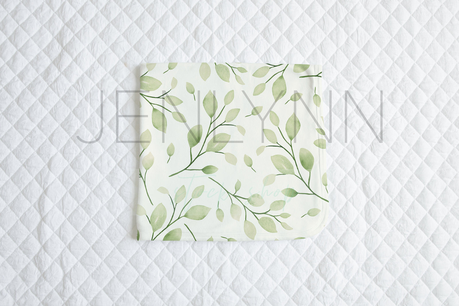 Jersey Blanket on Quilt Mockup #5