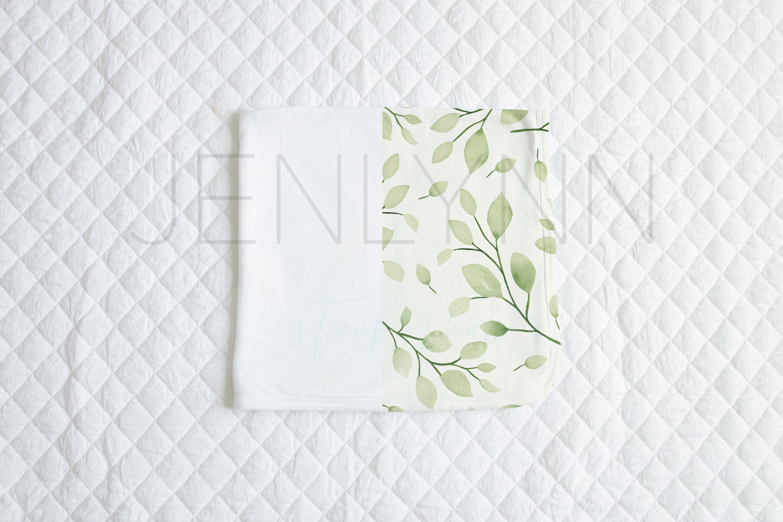 Jersey Blanket on Quilt Mockup #5