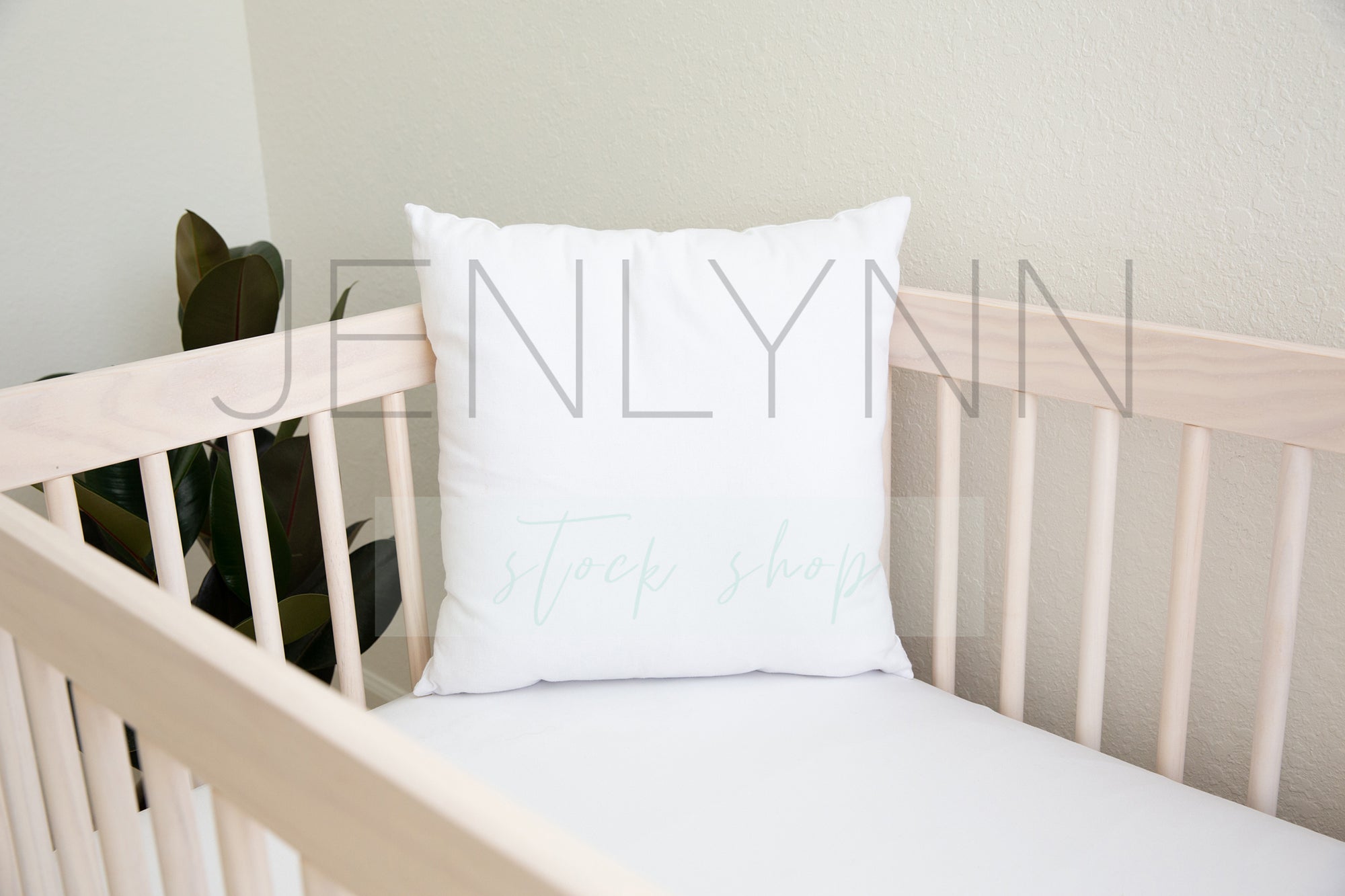 White Pillow + Sheets Mockup #NN35