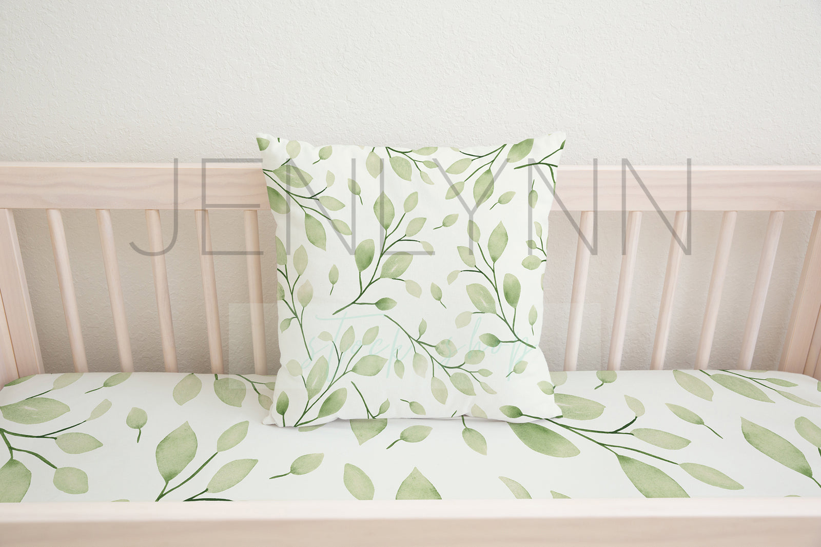 White Pillow + Sheets Mockup #NN36