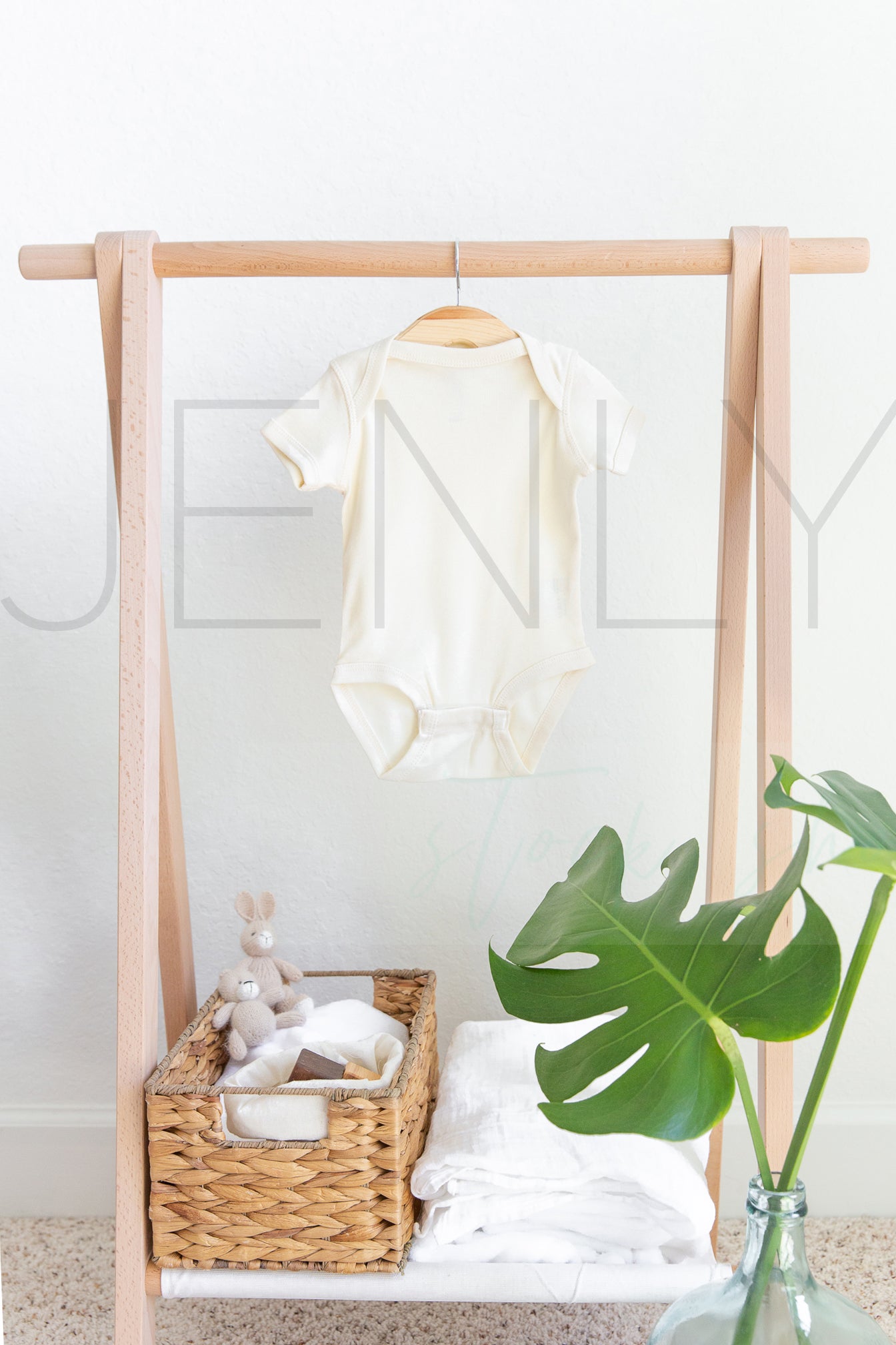 Natural Bodysuit Mockup Rabbit Skins #4400 JPG #2