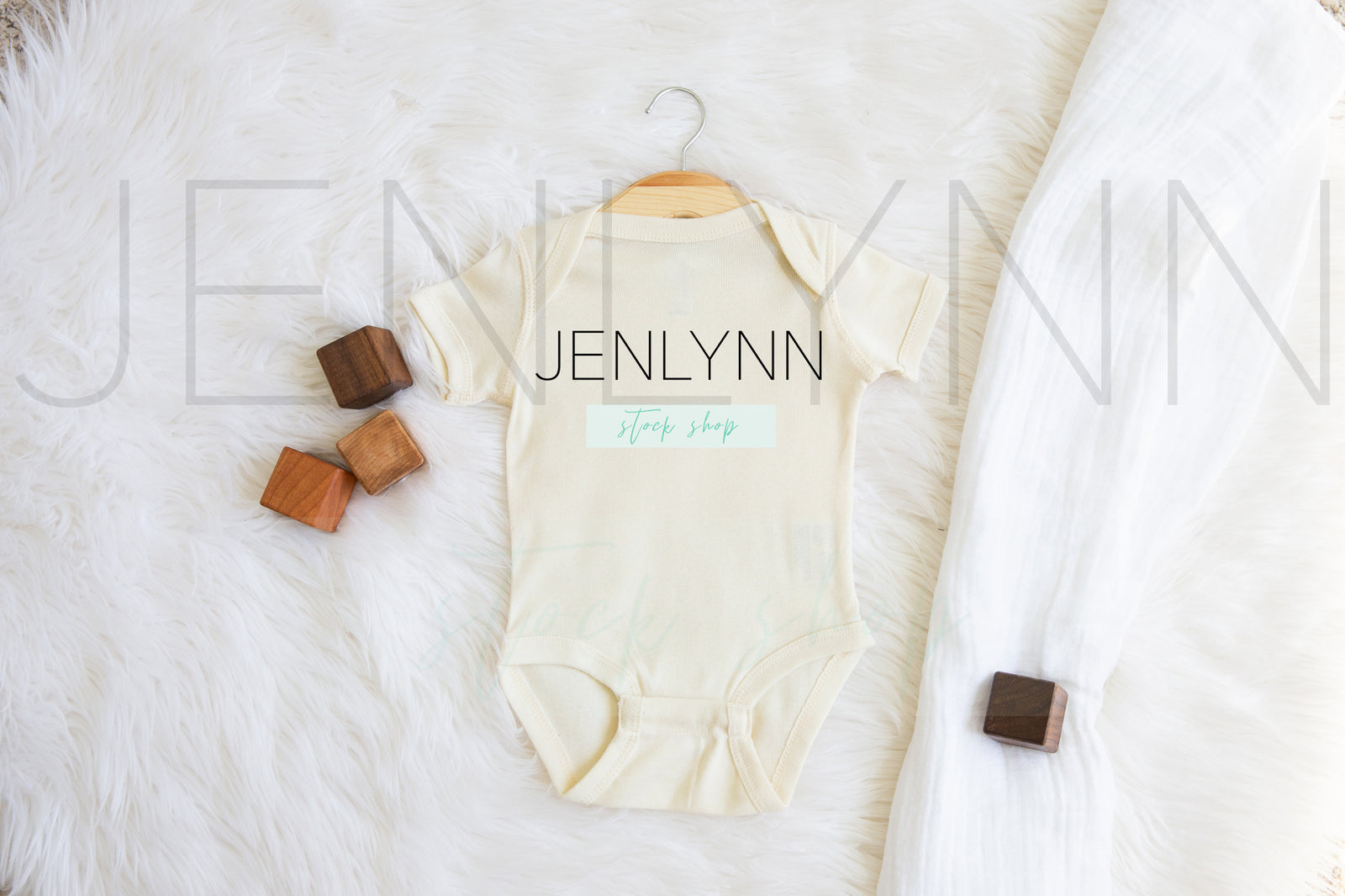 Natural Bodysuit Mockup Rabbit Skins #4400 JPG #3