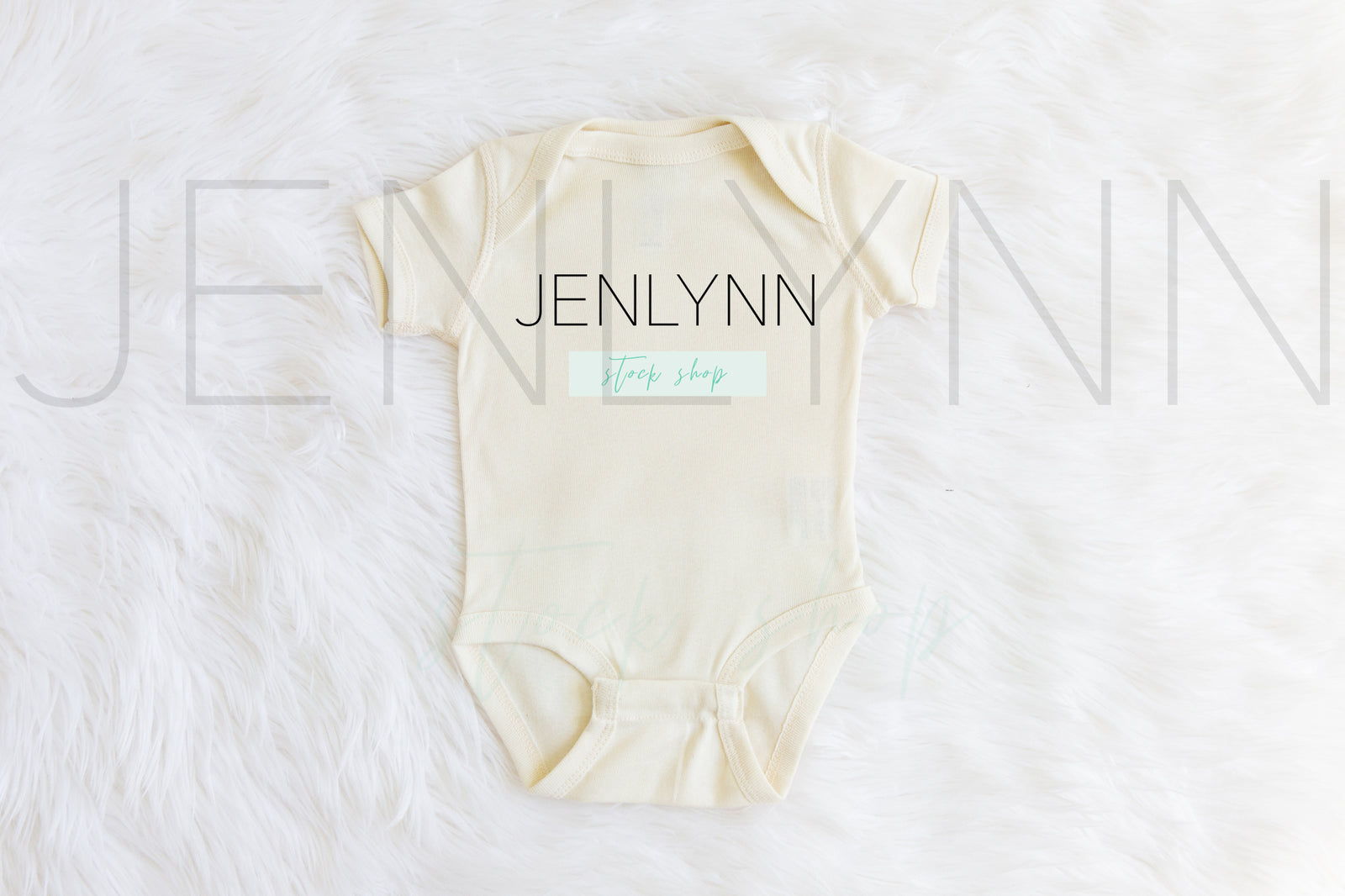 Natural Bodysuit Mockup Rabbit Skins #4400 JPG #6