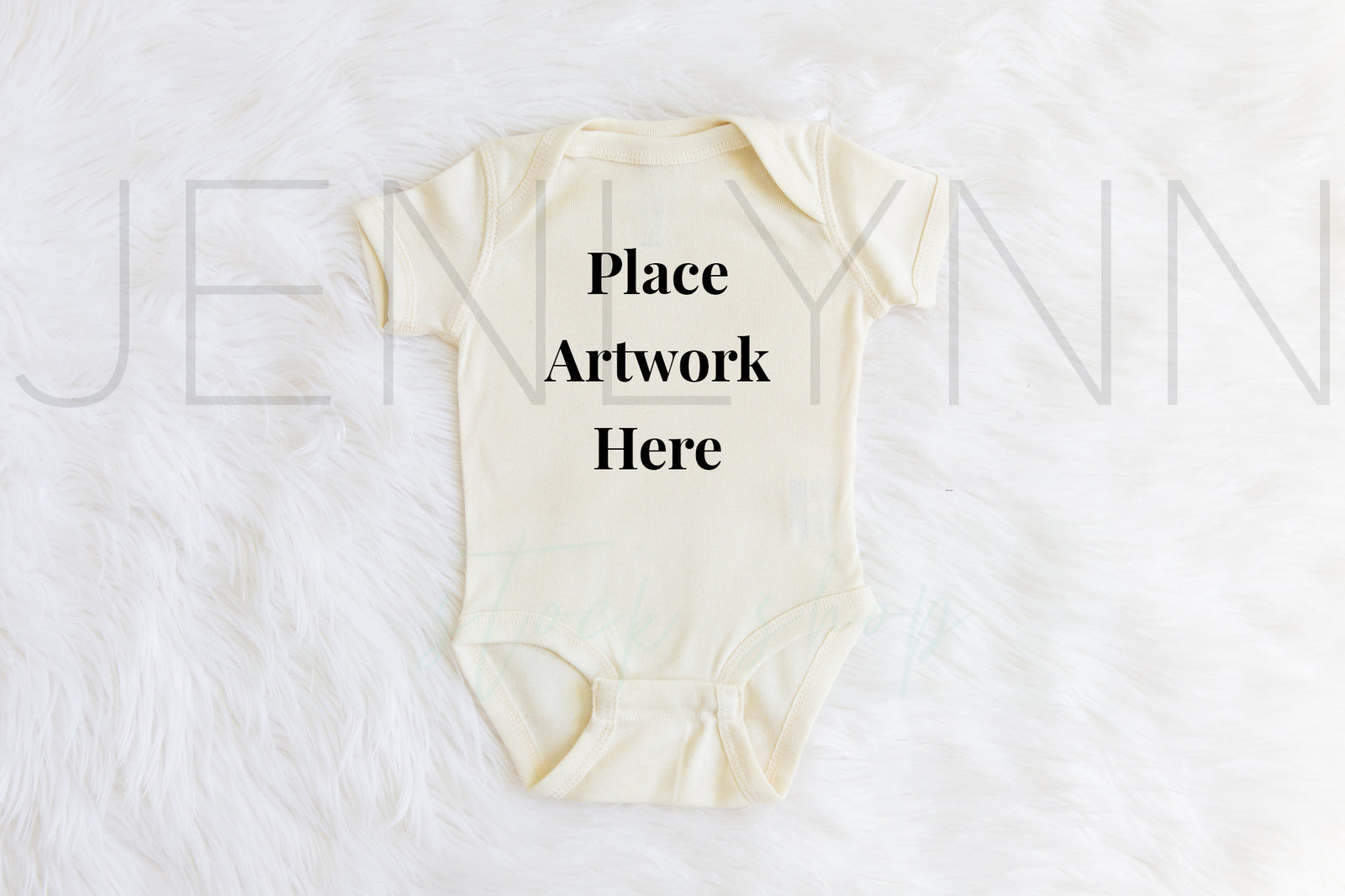 Natural Bodysuit Mockup Rabbit Skins #4400 JPG #6